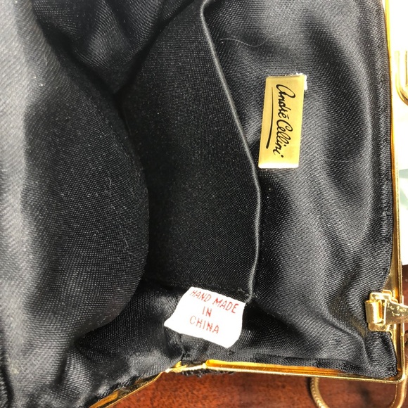 Andre Cellini Black Beaded Bag - Picture 8 of 8